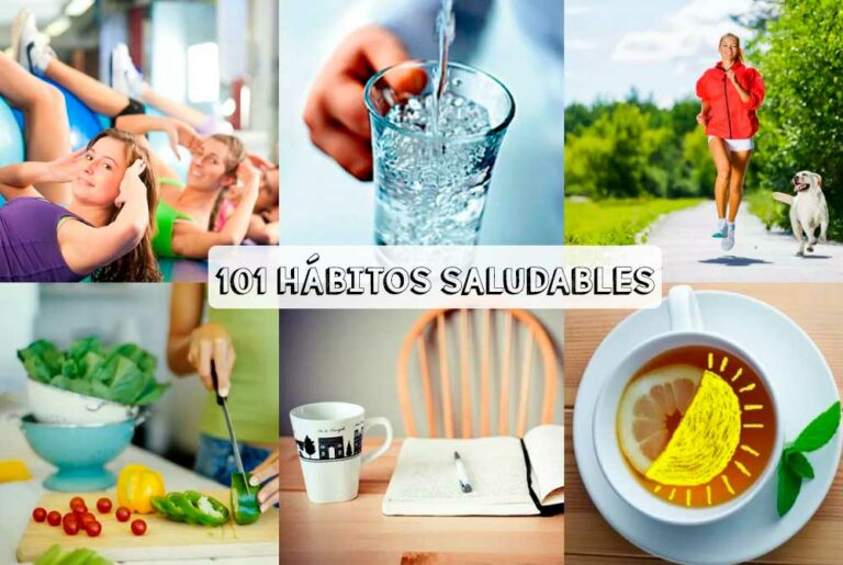 101 hábitos saludables para mejorar tu calidad de vida
